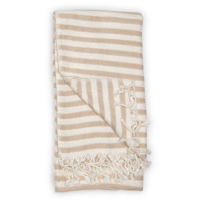 Turkish Towel - Zebra Bamboo - Beige