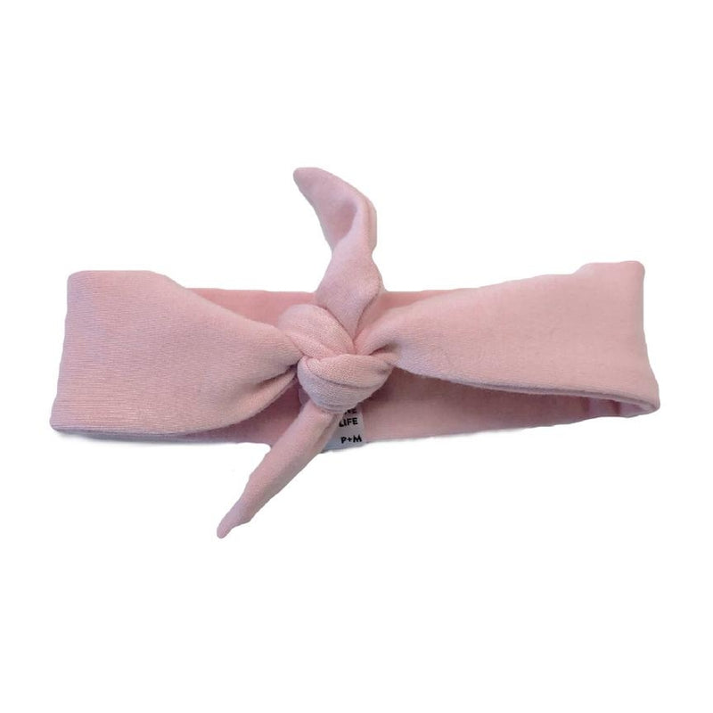 Portage & Main Top Knot Headband (Light Pink)