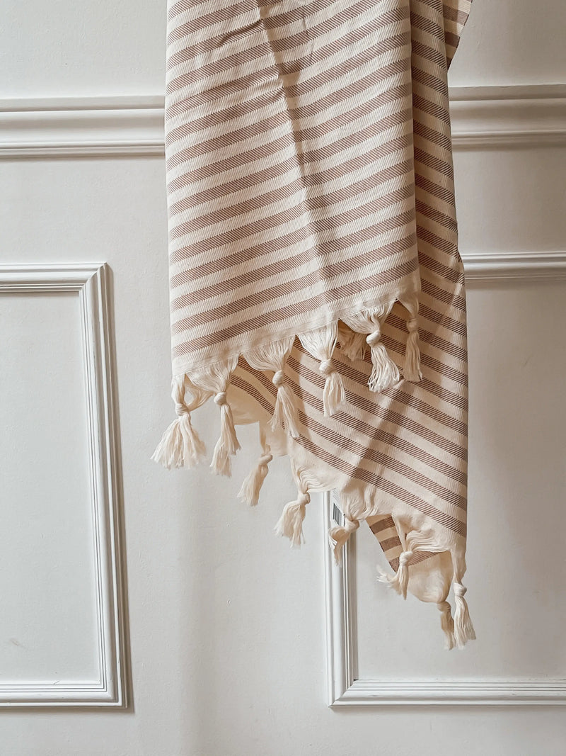 Turkish Hand Towel - Willow Stripe