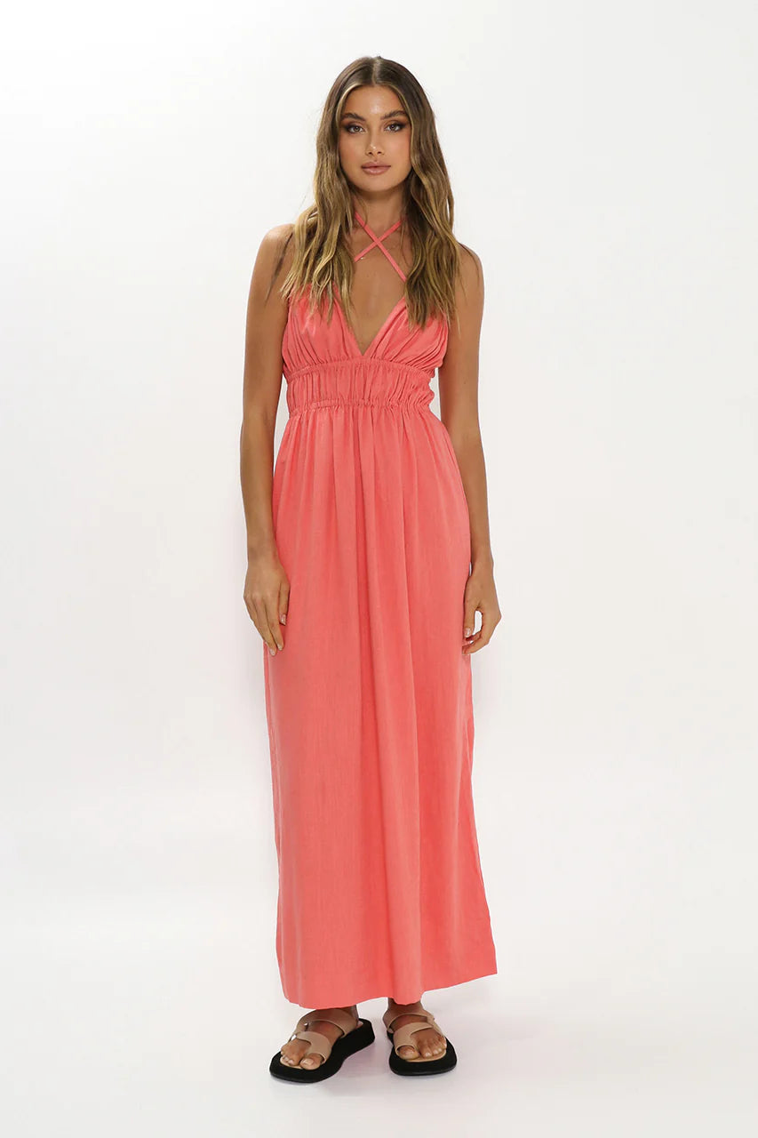 MADISON THE LABEL - Winnie Maxi Dress | Melon