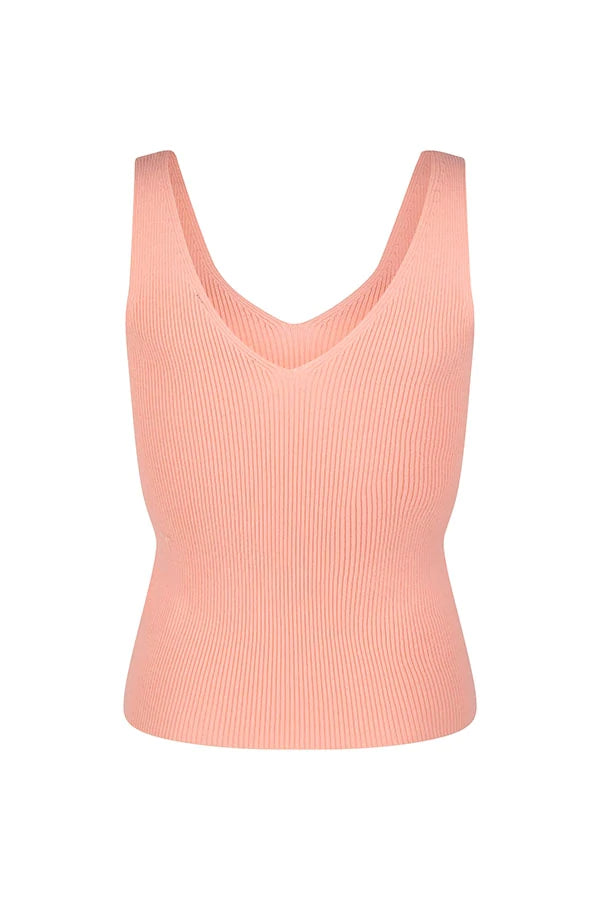 Aliya Basic Top - Peach