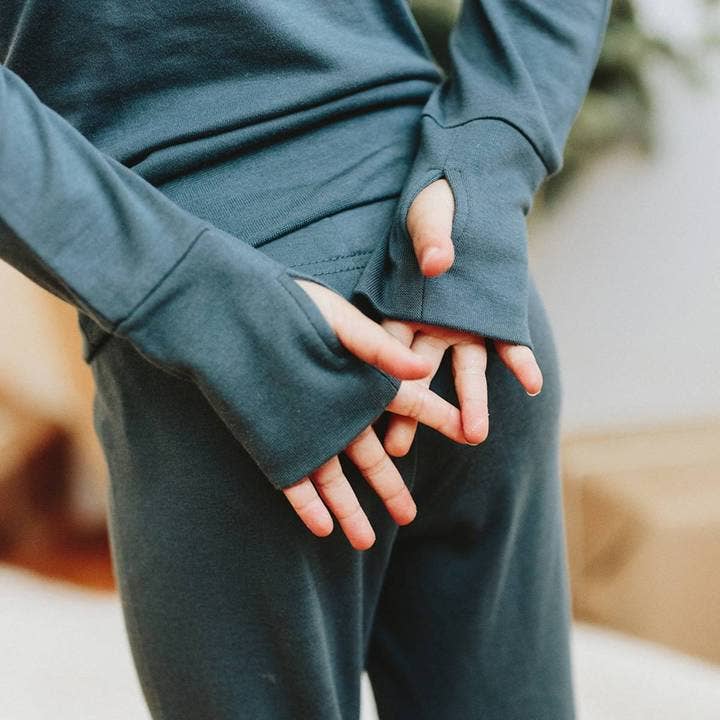 Bamboo Organic Cotton Loungewear - Midnight