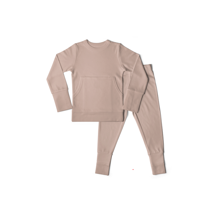 Bamboo Organic Cotton Loungewear - Rose