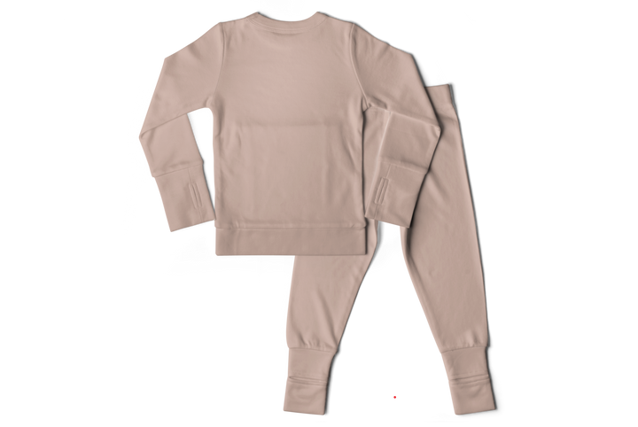 Bamboo Organic Cotton Loungewear - Rose