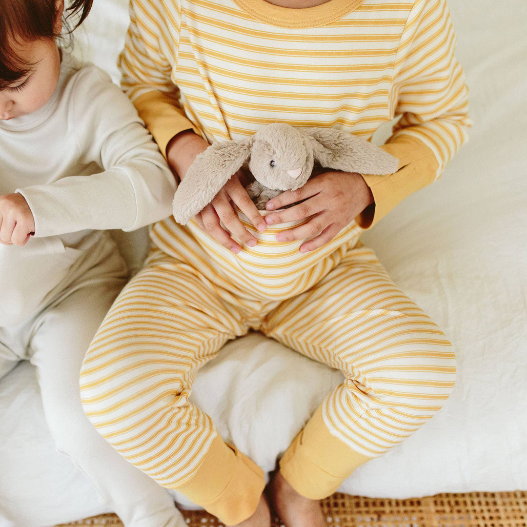 Bamboo Organic Cotton Loungewear - Sun Stripe