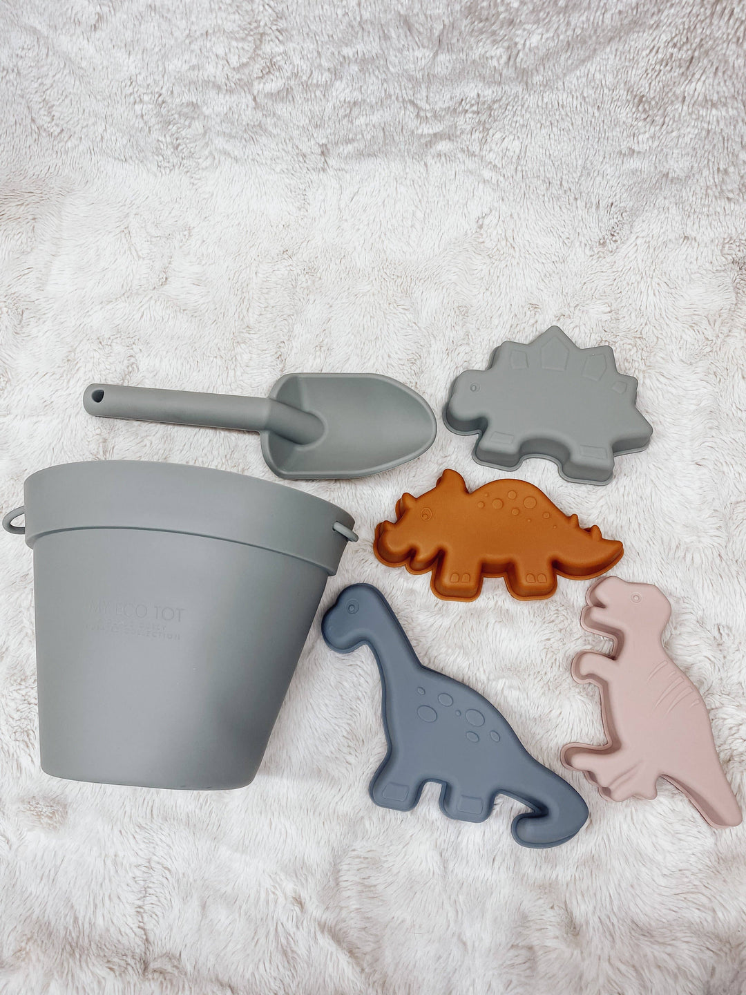 Silicone Beach Bundle - Sage Dino