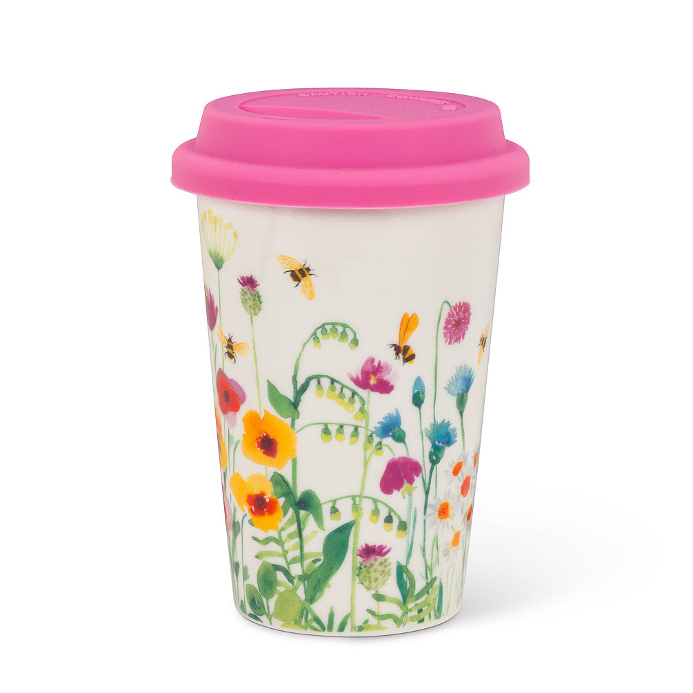Bee Garden Travel Mug, 5.5"