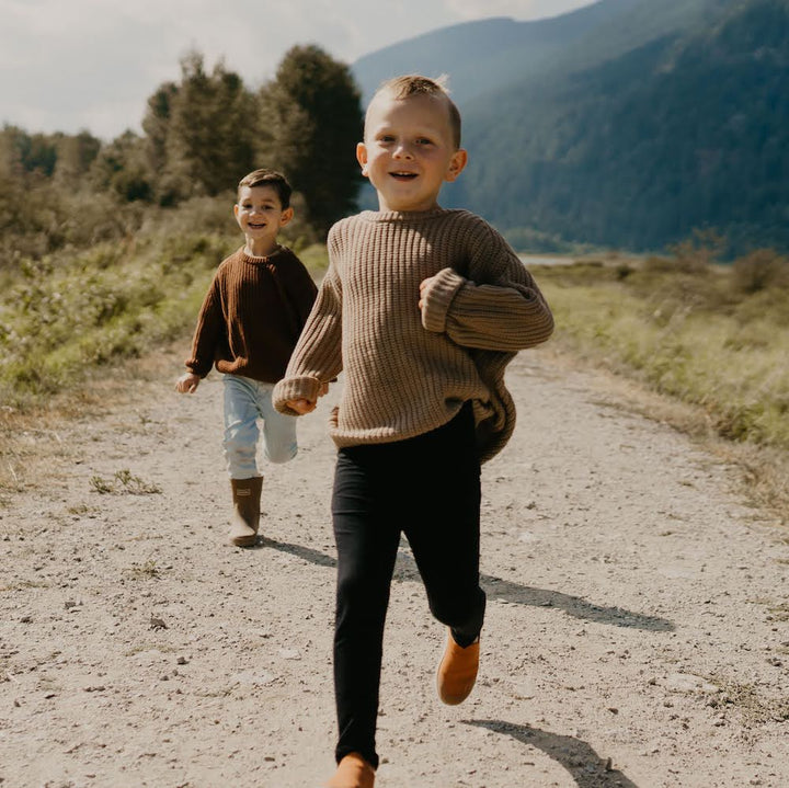 Chunky Knit Sweater | Baby & Toddler | Taupe
