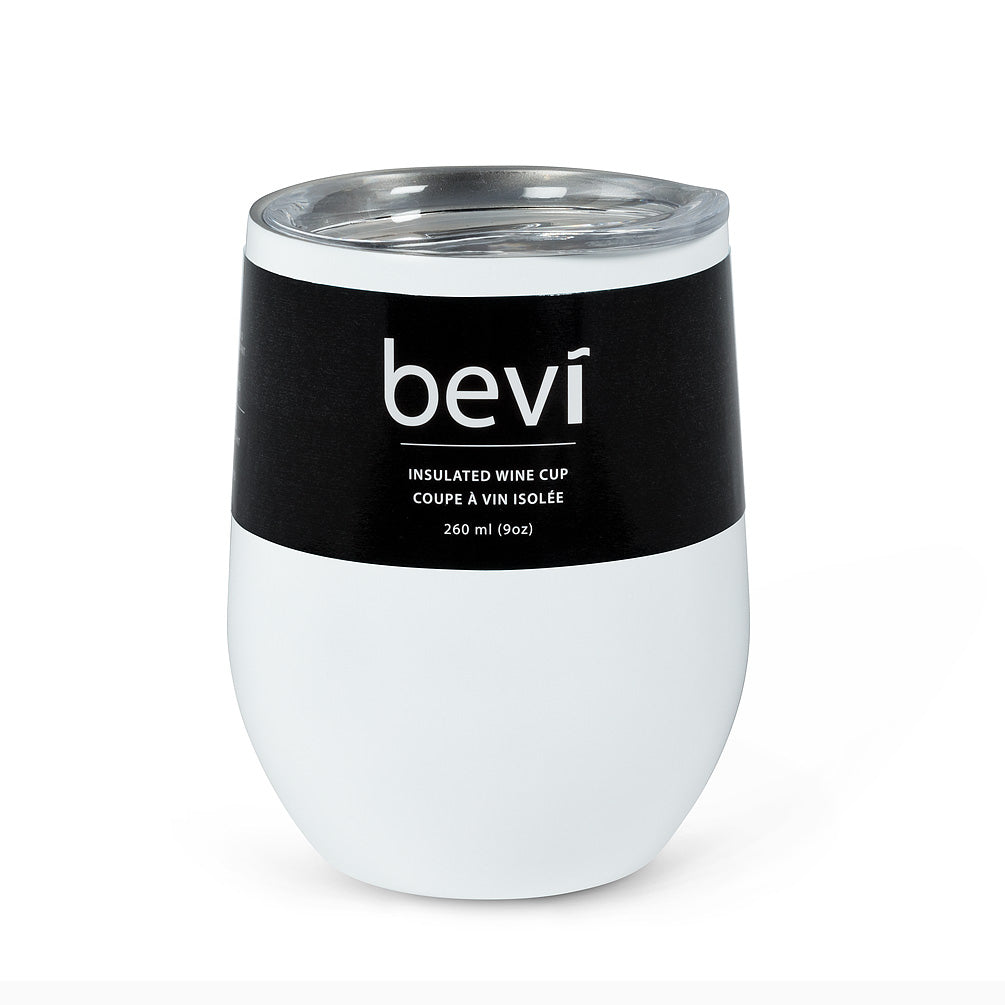 Insulated Wine Tumbler - White