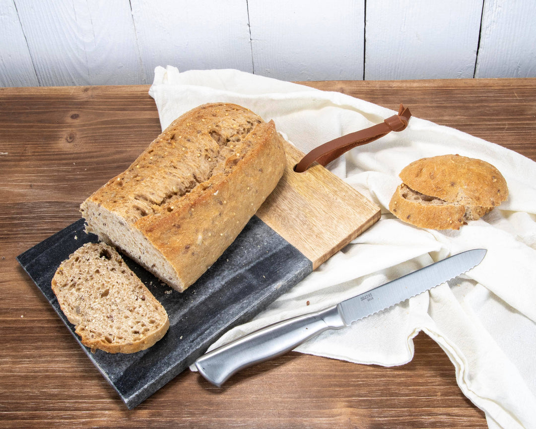 Square Black Marble Cutting Board