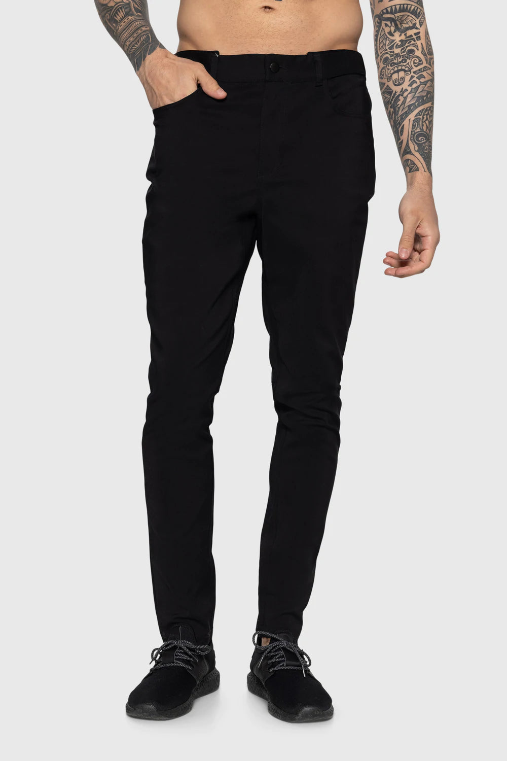 TeamLTD| Men's Black Vital Chinos