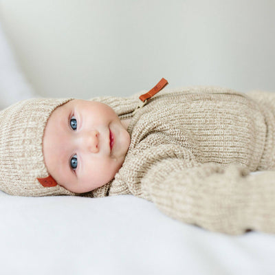 Baby/Kids Organic Cotton Hoody - Pecan