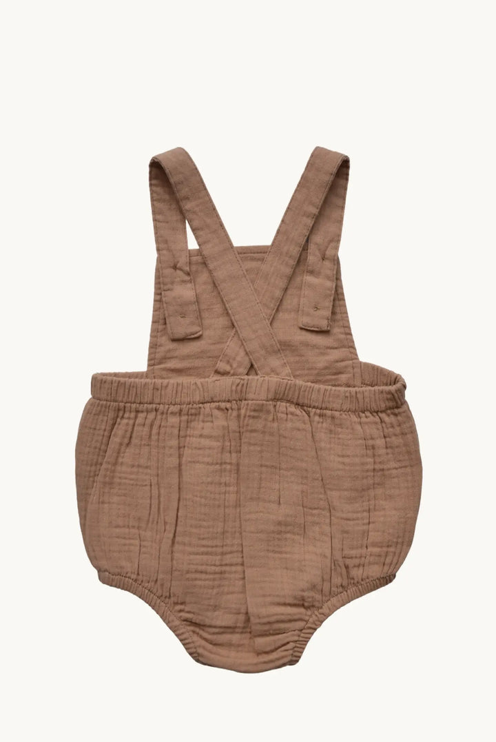 Toddler Romper Overalls | Macadamia