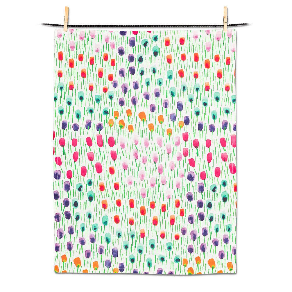 Field Blooms Tea Towel