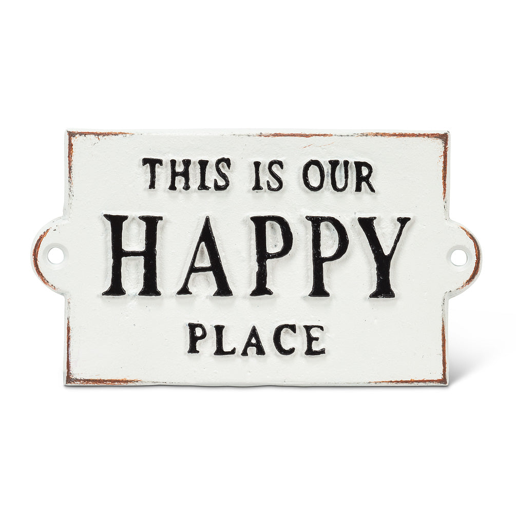 Happy Place Sign