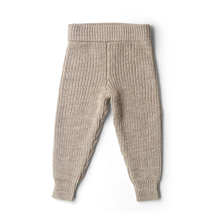 Goumikids | Baby/Kids Organic Cotton Knit Pants - Pecan