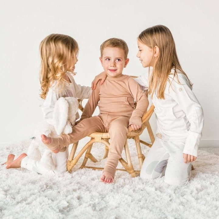 Bamboo Organic Cotton Loungewear - Sandstone