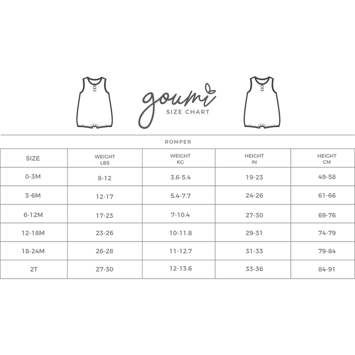 Bamboo Organic Cotton Romper - Sun Stripe