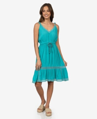 Peasant Midi Dress - 2 Colours