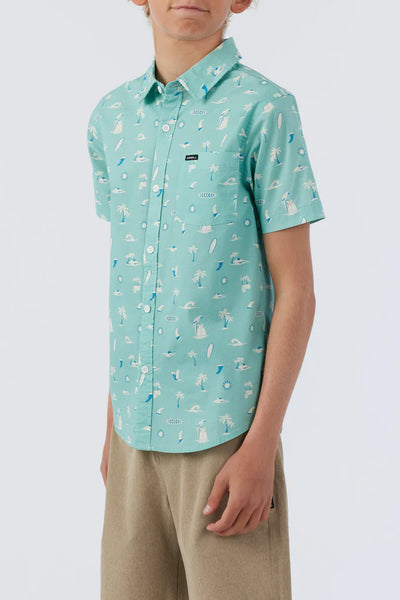 O'NEILL BOYS Quiver Stretch Collared Shirt | 2 colours available