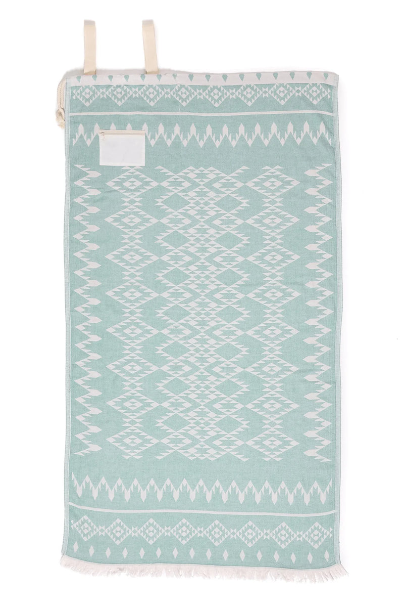 Tofino Towel | The Day Tripper Towel Bag - Sage