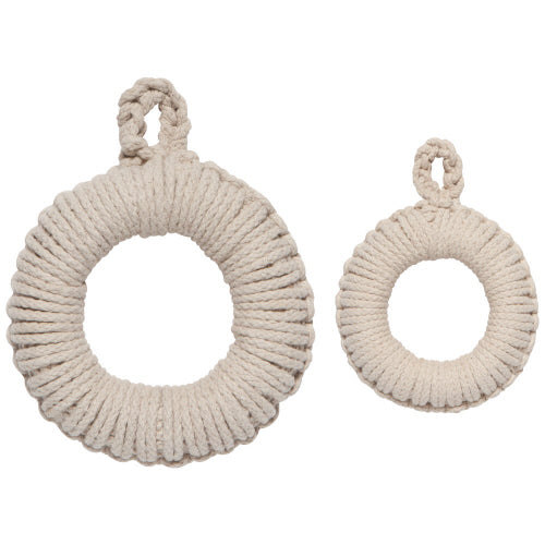 Set of 2 Orb Trivet - Natural