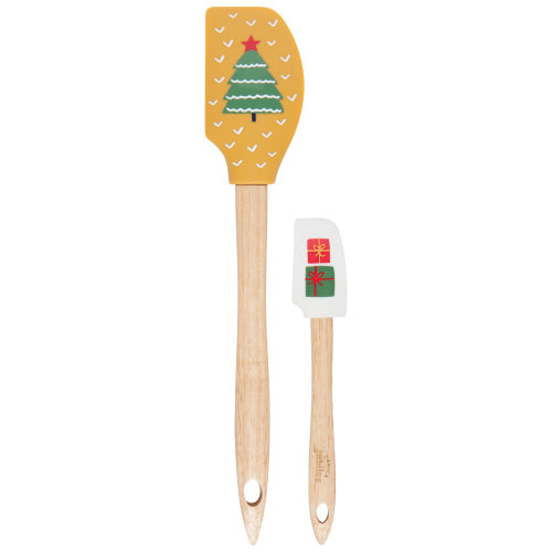 Set of 2 Christmas Tree Spatulas