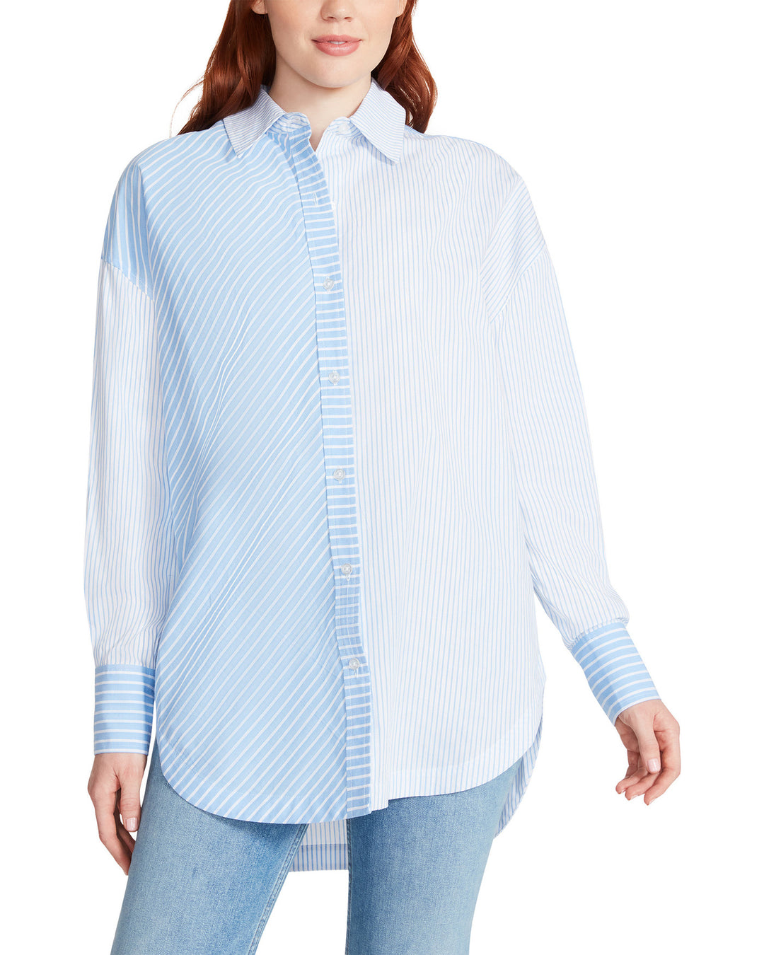 Steve Madden | Poppy Top - Baby Blue Stripe