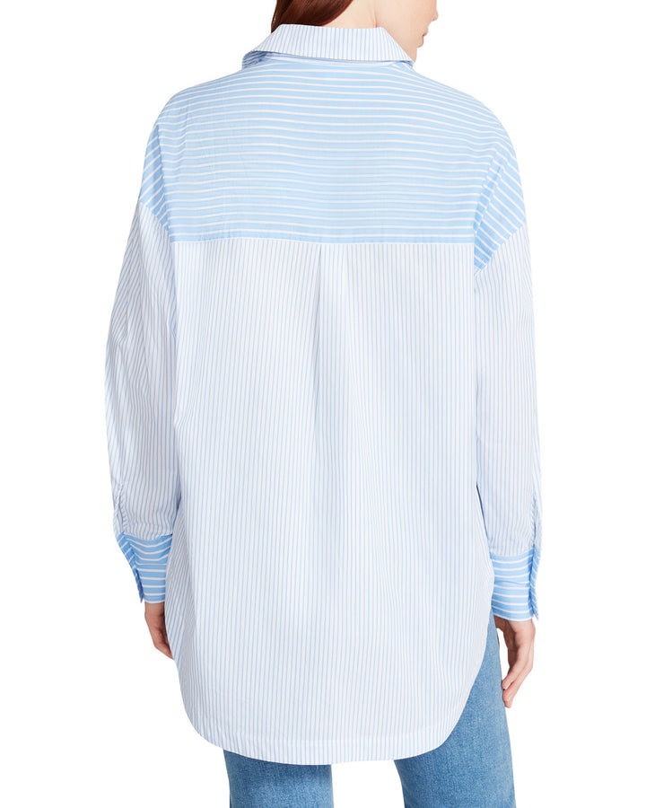 Steve Madden | Poppy Top - Baby Blue Stripe