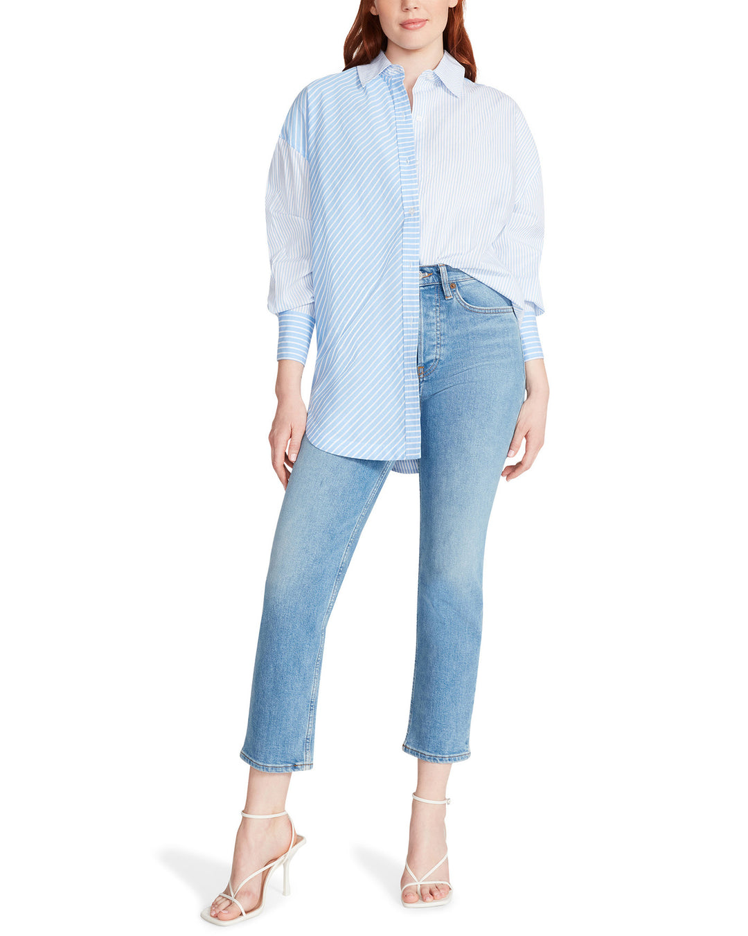 Steve Madden | Poppy Top - Baby Blue Stripe