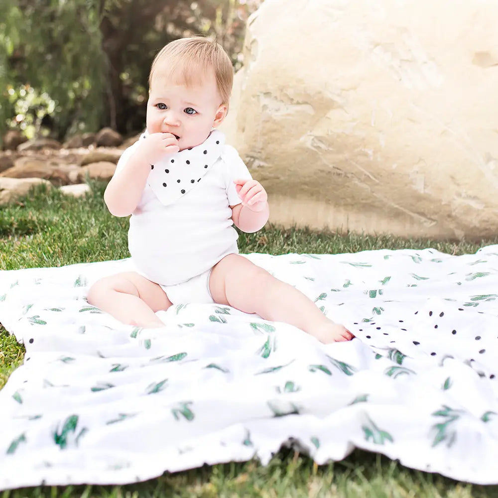 Suguaro + Dottie Oh-So-Soft Muslin Blanket | 66" x 54"